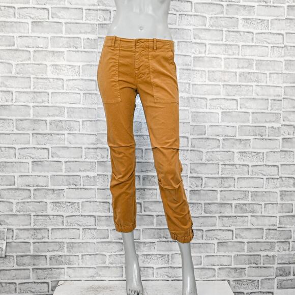 NEW Nili Lotan Cropped French Military Pants ankle zip in Fawn beige Size 2 $325 - Picture 2 of 13